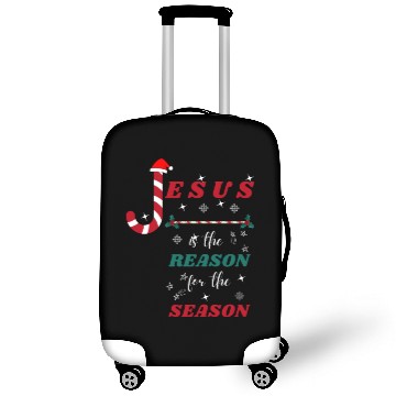 Discover Jesus is the reason for the season Luggage Covers