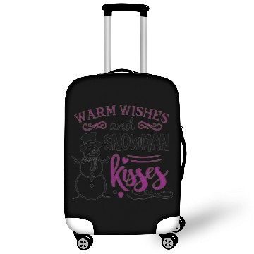 Discover Warm wishes and Snowman kisses Luggage Covers