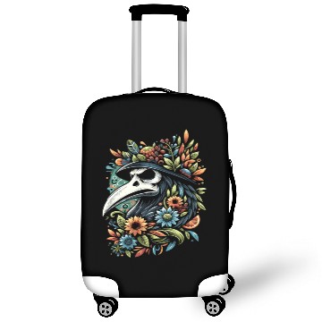 Discover Spooky Halloween Horror Plague Doctor Black Death Luggage Covers