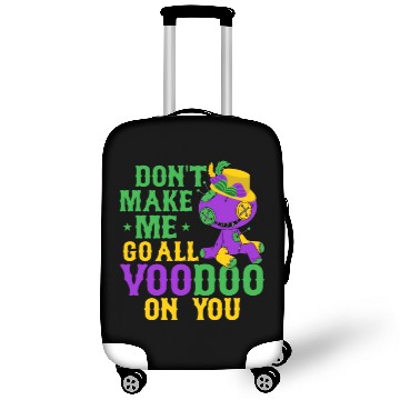 Discover Don't Make Me Go All Voodoo On You Mardi Gras Carn Luggage Covers