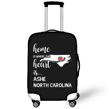 Discover Ashe County North Carolina Is Where My Heart Is Luggage Covers