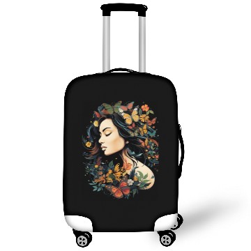 Discover International Womens Day Woman Butterflies Luggage Covers