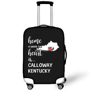 Discover Calloway County Kentucky Is Where My Heart Is Gift Luggage Covers