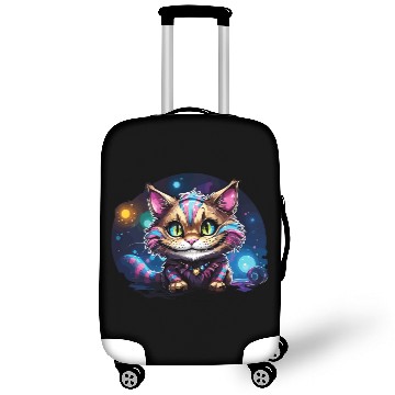 Discover Fantasy Cheshire Cat Smile, Alice in Wonderland Luggage Covers
