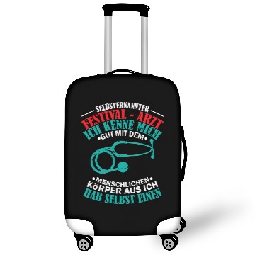 Discover self-proclaimed festival doctor party Luggage Covers