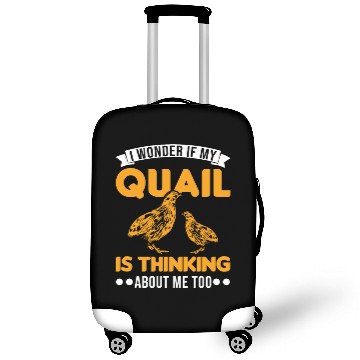 Discover Warning Quail Breeding Breeders Luggage Covers