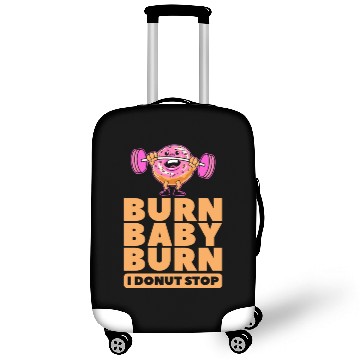 Discover Fitness Donut Funny Donut Gym Luggage Covers
