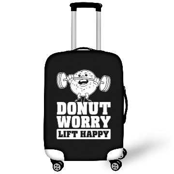 Discover Fitness Donut Funny Donut Gym Luggage Covers