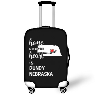 Discover Dundy County Nebraska Is Where My Heart Is Gift Luggage Covers
