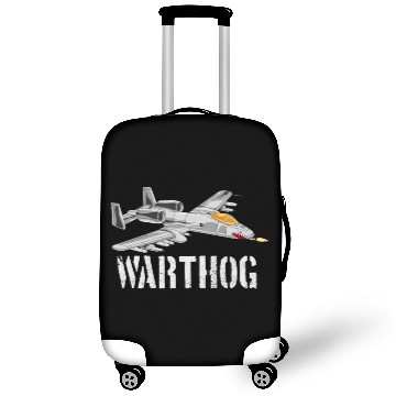 Discover A-10 Warthog Military Airplane Jet Aircraft A10 Luggage Covers