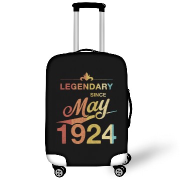 Discover 100th Birthday 100 Year Old Born in May 1924 Luggage Covers