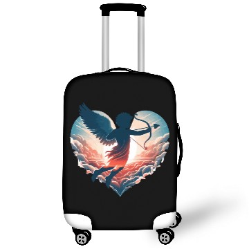 Discover Valentine's Day Cupid shoots straight to the heart Luggage Covers
