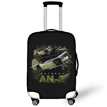 Discover Antonov AN-2 Vintage Russian Aircraft Luggage Covers