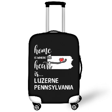 Discover Luzerne County Pennsylvania Is Where My Heart Is Luggage Covers