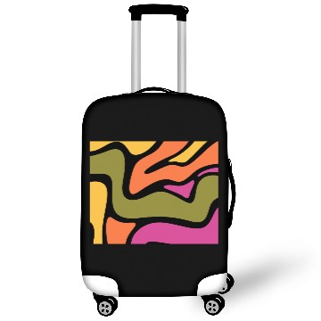 Discover Psychedelic patterns, Aesthetic, Retro, Vintage Luggage Covers