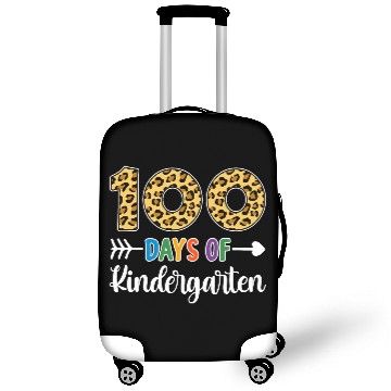 Discover 100 Days Of Kindergarten Teacher Student 100th Luggage Covers