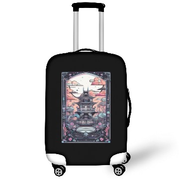 Discover Paradise landscape for those who love landscape an Luggage Covers