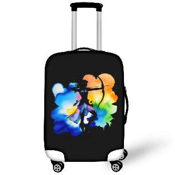 Discover Color splash zodiac: Sagittarius Luggage Covers