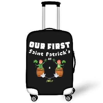 Discover Husband Wife ,Our First St Patrick's Day As Mr&Mrs Luggage Covers