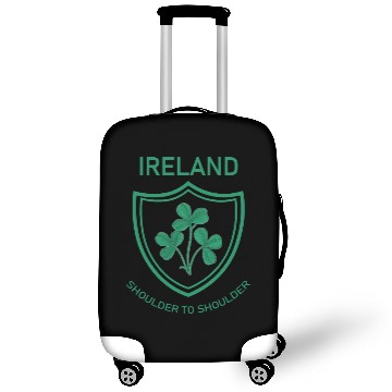 Discover Irish Rugby Crest - Ireland Shoulder to Shoulder Luggage Covers
