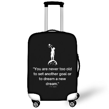 Discover Motivational Quote - C. S. Lewis British writer Luggage Covers
