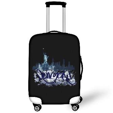 Discover New York City NYC Big Apple Gift Souvenir Luggage Covers