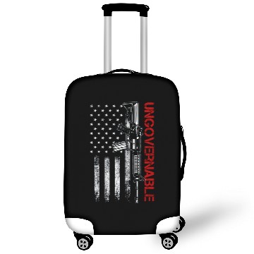 Discover Ungovernable Become Ungovernable American USA FLag Luggage Covers