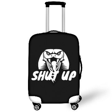 Discover fanny angry snike shut up women men Luggage Covers