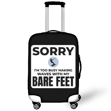 Discover Barefoot Water Skiing Extreme Sports Barefooting Luggage Covers