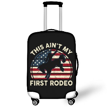 Discover Aint My First Rodeo Funny Western Horse Riding Luggage Covers