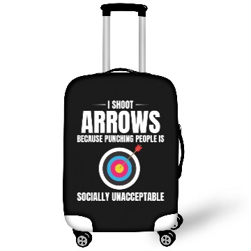 Discover Archery Targets Archer Bullseye Shooting Sport Luggage Covers