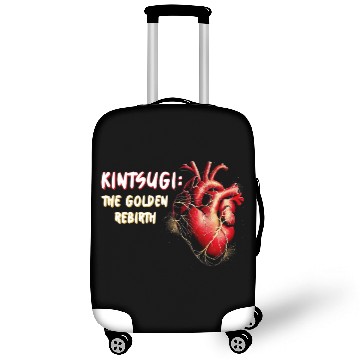 Discover Kintsugi The Golden Rebirth Kintsukuroi Luggage Covers