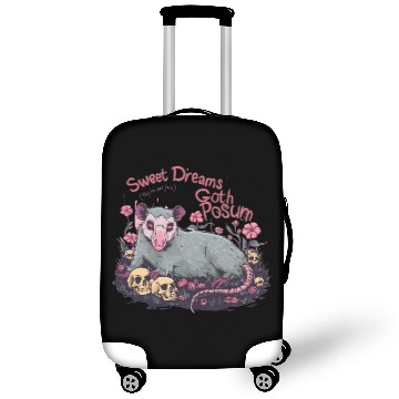 Discover sweet dreams goth possum Street Cats Squad Luggage Covers