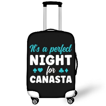 Discover A Perfect Night for Canasta Funny Canasta Card Luggage Covers