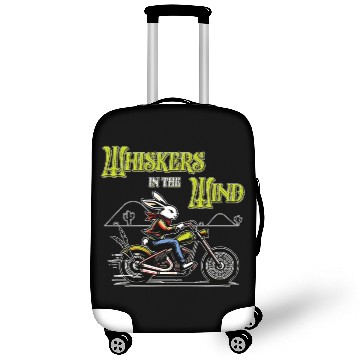 Discover Whiskers in the Wind Western Desert Bunny Biker Luggage Covers