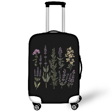 Discover Spring Flower Girl Floral Lavender Flowers Summer Luggage Covers