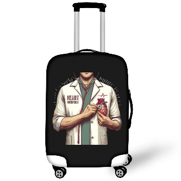 Discover Cardiac Nurse Heart Whisperer Design Luggage Covers