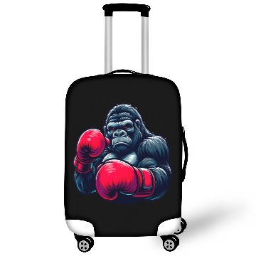 Discover Wild Gorilla Boxing Gloves Graphic Animal Lover Luggage Covers