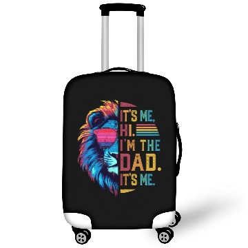 Discover It's Me Hi I'm The Dad It's Me Retro Father's Day Luggage Covers