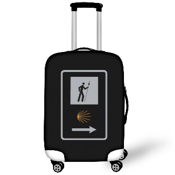 Discover Way of St. James Pilgrim Camino Shell Sign Luggage Covers