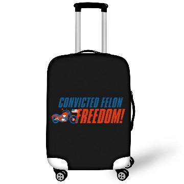 Discover I'm Voting For a Convicted Felon in 2024 Women Luggage Covers