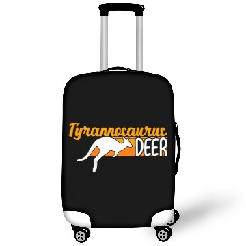 Discover Funny Kangaroo Tyrannosaurus Deer Illustration for Luggage Covers