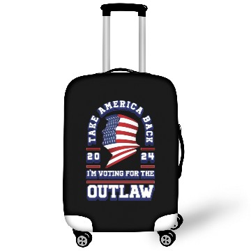 Discover Funny Presidential Campaign - US Election 2024 Luggage Covers