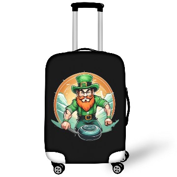 Discover St. Patrick's Day Shamrock St Paddy's Day Curling Luggage Covers