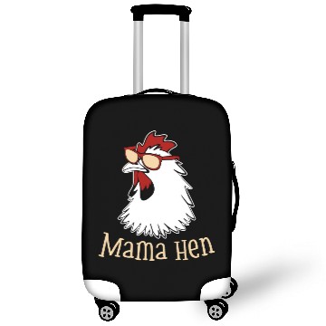 Discover Mama Hen Chicken Mom Farmer Farm Animal Luggage Covers