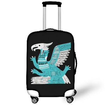 Discover Aztec God Ancient Mythology Quetzalcoatl Luggage Covers