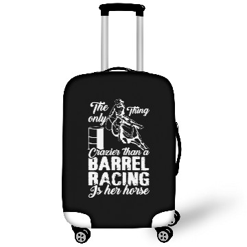 Discover Only Thing Crazier Than Barrel Racer Is Her Horse Luggage Covers