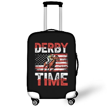 Discover Derby Time Louisville Kentucky Horse Racing Luggage Covers