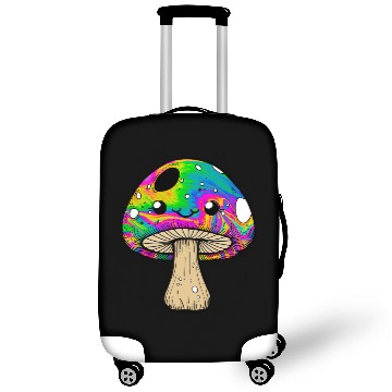 Discover psychedelic Kawaii Mushroon Luggage Covers