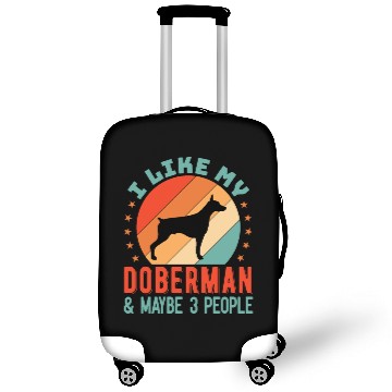 Discover Doberman Pinscher Dog Puppy Owner Luggage Covers